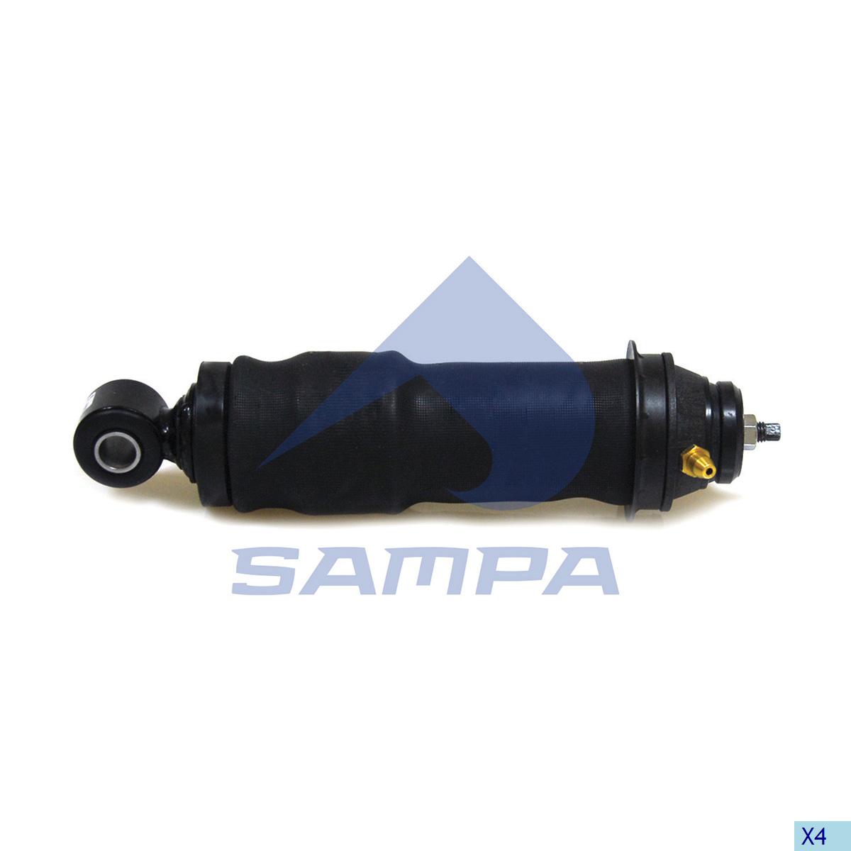 Амортизатор кабины (пневмо) SAMPA 030.273-01