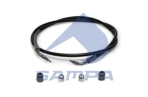 Шланг гидровлический подъма кабины L=1255 Sampa 031127