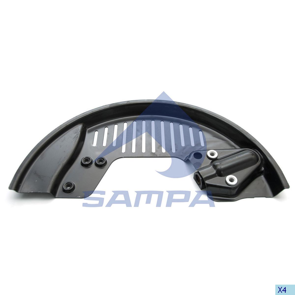 Пыльник дискового тормоза левый SAMPA 032.499