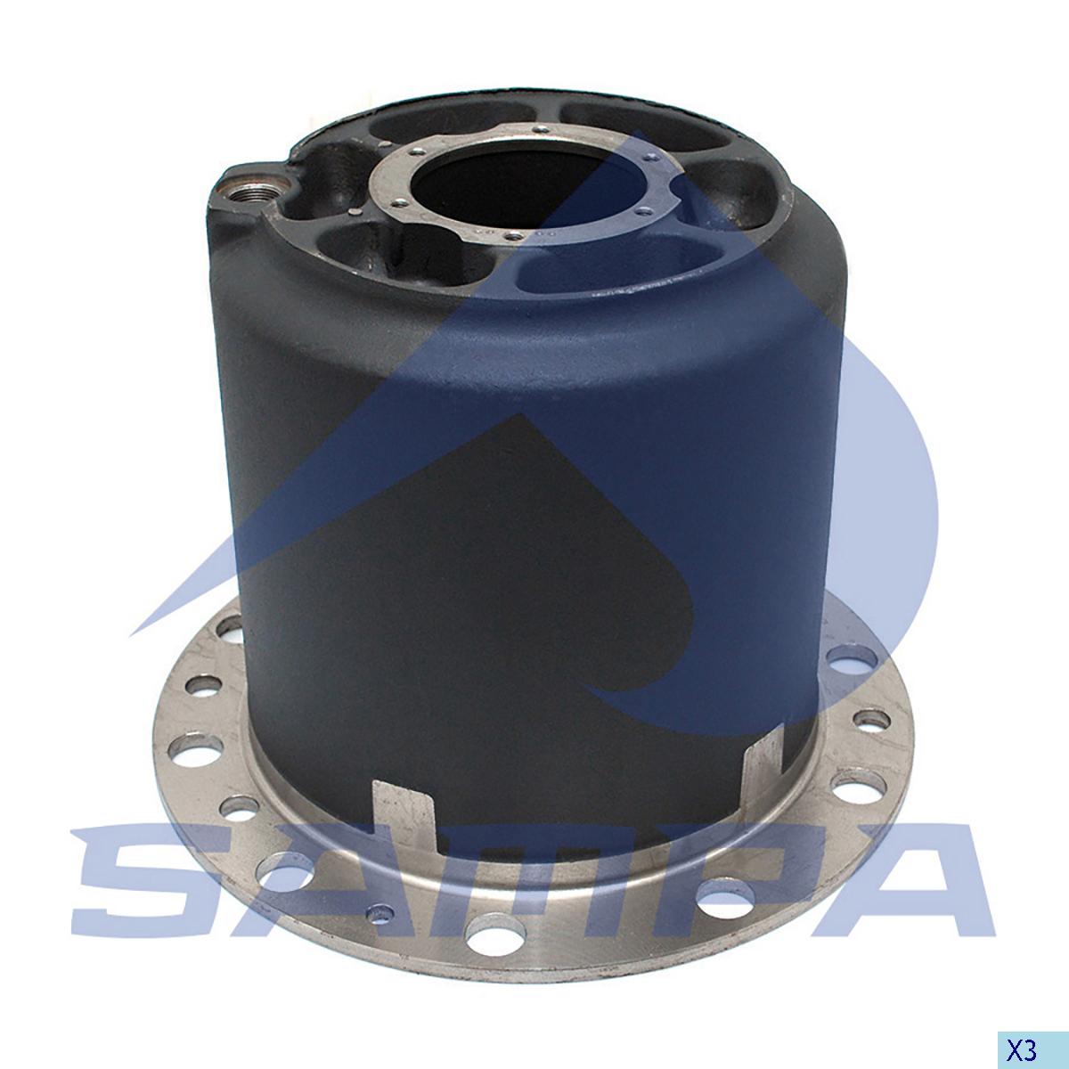 Корпус бортового редуктора RVI Sampa 034.188