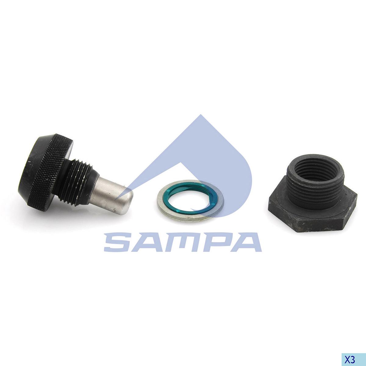 Ремкомплект маслянного поддона Scania SAMPA 040621