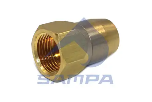 Фитинг прямой (D12*1.5/M18*1.5) SAMPA 044.216