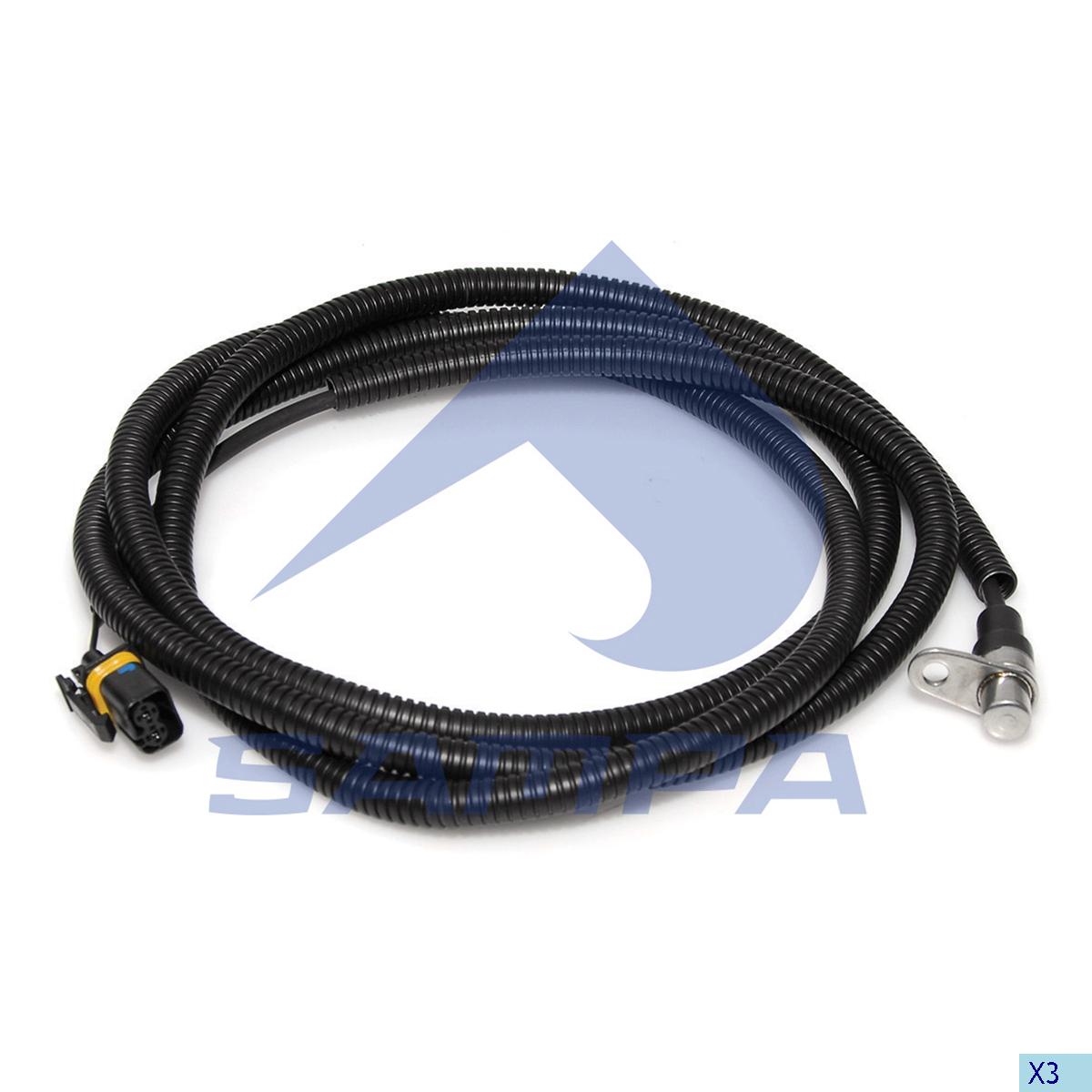 Датчик ABS (L=2065) Sampa 096384