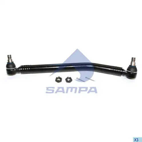 Тяга рулевая продольная промеж. (L=608) SAMPA 097.669-01