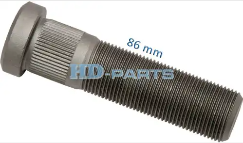 Шпилька колеса 86мм HD-Parts 109229