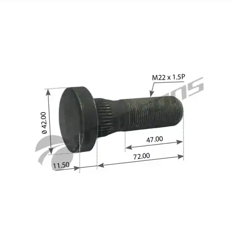 Шпилька колеса (M22x1.5x83) Mansons 200039