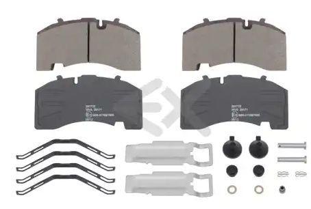 Колодки тормозные EXOVO 29171E
