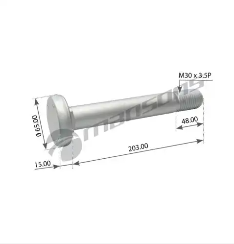 Палец рессоры M30*3.5 Mansons 300241