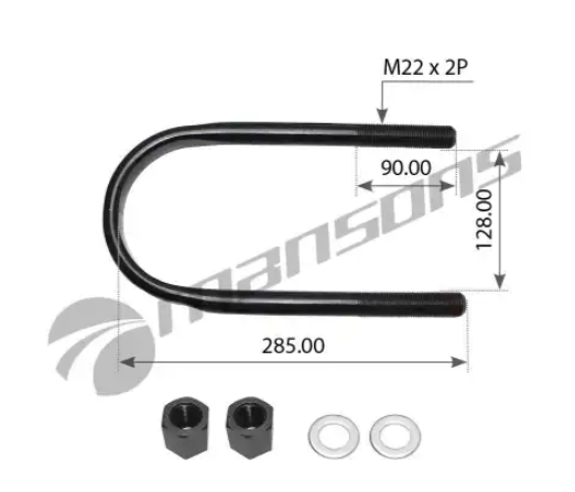 Стремянка (M22x290x128) MANSONS 300.315
