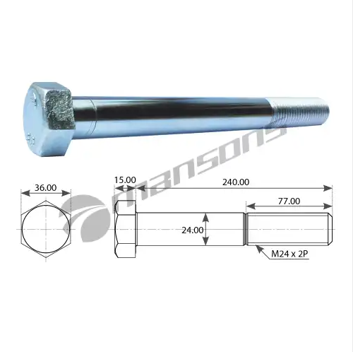 Болт амортизатора M24*240/46 Mansons 700510