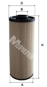 Фильтр топливный (H=230 D=76 d1=28 d2=12) M-filter DE3107