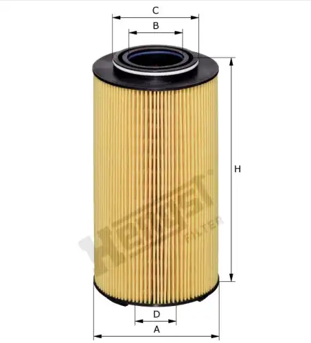 Фильтр масляный HENGST E903HD436