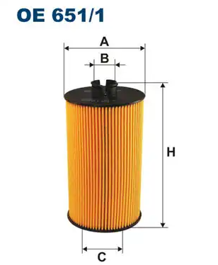 Фильтр масляный FILTRON OE 651