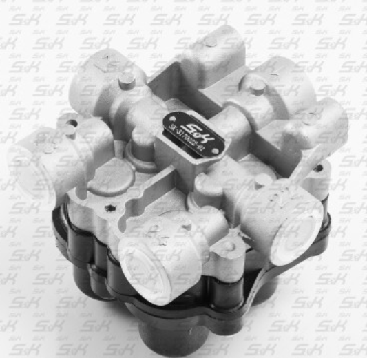 Клапан защитный 4х контурный (6,5 bar M22x1.5/M16x1.5) SK SK-3170022-01